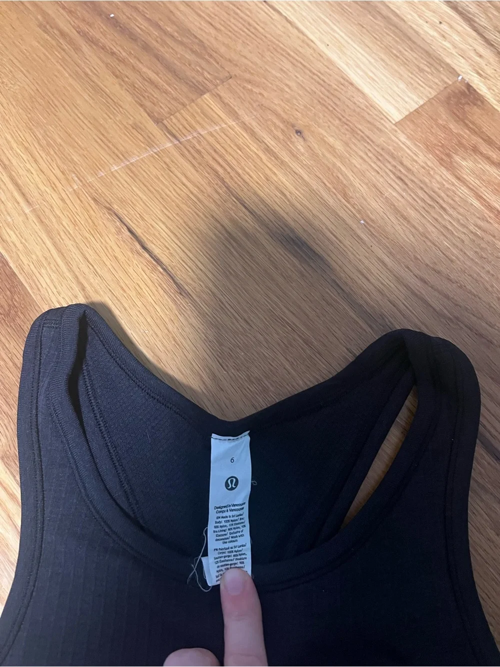 Lululemon Ebb to Street Tank Size 6